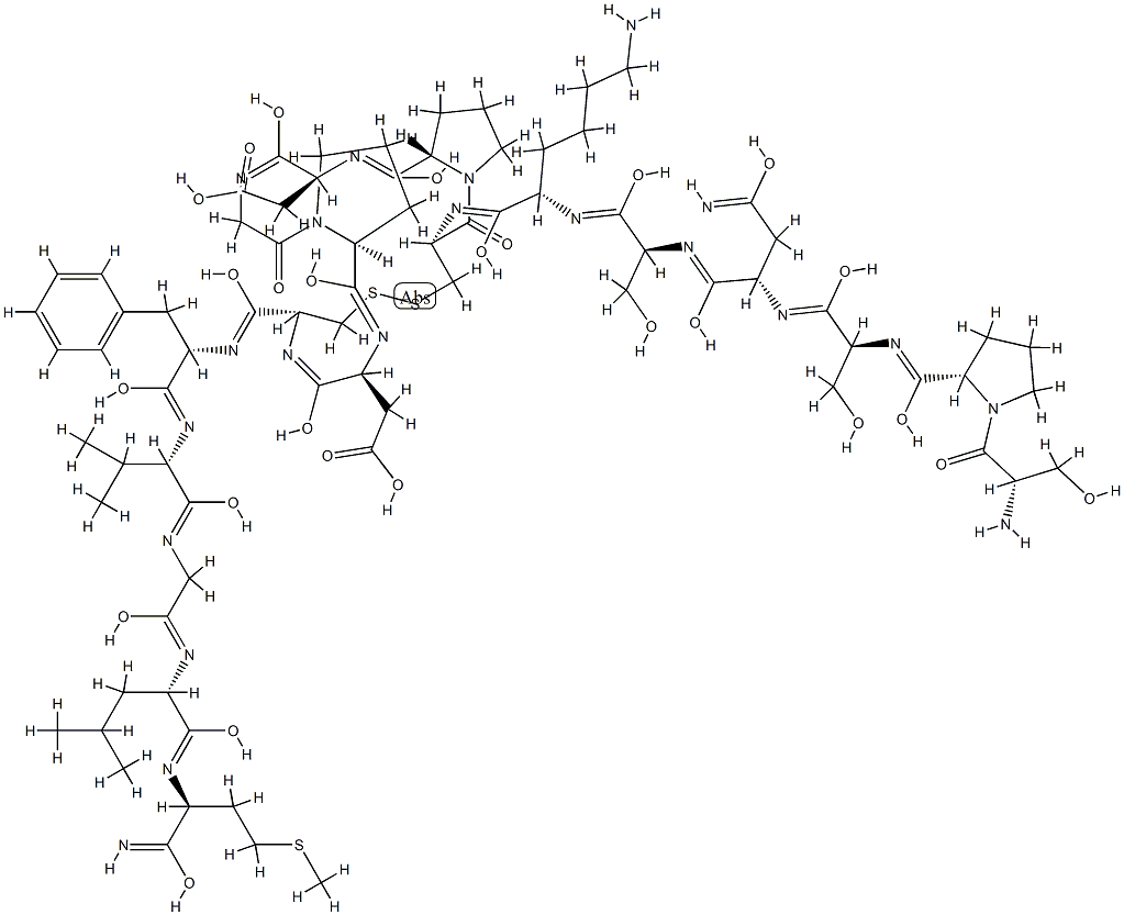 scyliorhinin II Struktur