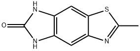 5H-Imidazo[4,5-f]benzothiazol-6-ol,2-methyl-(6CI) Structure