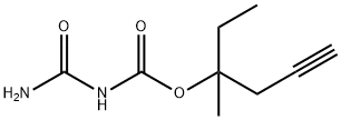 5-Hexyn-3-ol,3-methyl-,allophanate(6CI) Structure