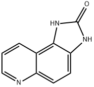 2H-Imidazo[4,5-f]quinolin-2-one,1,3-dihydro-(9CI) Structure
