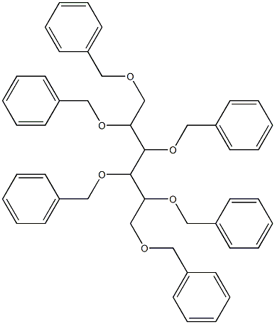 1,2,3,4,5,6-Hexabenzyloxy-hexane Structure