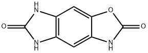 2H-Imidazo[4,5-f]benzoxazole-2,6(3H)-dione,5,7-dihydro-(6CI) Structure