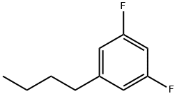1,3-Difluoro-5-butyl- Benzene Struktur