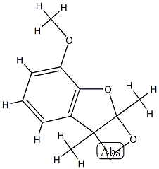 2A,7B-DIHYDRO-4-METHOXY-2A,7B-DIMETHYL-1,2-DIOXETO(3,4B)BE.|