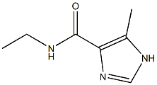 1H-Imidazole-4-carboxamide,N-ethyl-5-methyl-(9CI) Structure