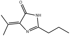 4H-Imidazol-4-one,1,5-dihydro-5-(1-methylethylidene)-2-propyl-(9CI) Structure