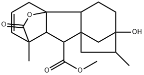 1α,4aα-(Carbonyloxy)-7-hydroxy-1,8-dimethylgibb-2-ene-10β-carboxylic acid methyl ester|