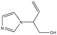 1H-Imidazole-1-ethanol,beta-ethenyl-(9CI) Structure