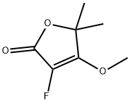2(5H)-Furanone,3-fluoro-4-methoxy-5,5-dimethyl-(9CI) Structure
