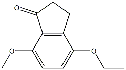 1H-Inden-1-one,4-ethoxy-2,3-dihydro-7-methoxy-(9CI) Structure