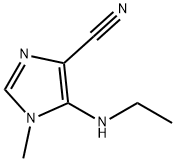 1H-Imidazole-4-carbonitrile,5-(ethylamino)-1-methyl-(9CI)|