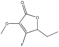 2(5H)-Furanone,5-ethyl-4-fluoro-3-methoxy-(9CI)|