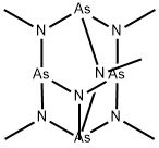 2,4,6,8,9,10-Hexamethyl-2,4,6,8,9,10-hexaaza-1,3,5,7-tetraarsatricyclo[3.3.1.13,7]decane Structure