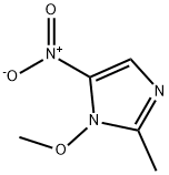 1H-Imidazole,1-methoxy-2-methyl-5-nitro-(9CI) Structure