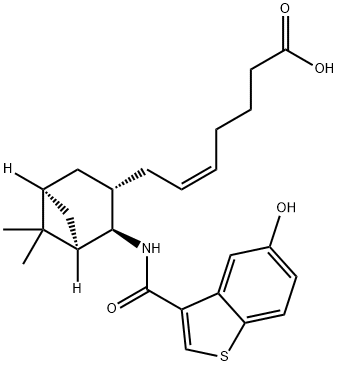 5-Heptenoic acid, 7-[(1R,2R,3S,5S)-2-[[(5-hydroxybenzo[b]thien-3-yl) price.