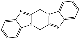 6H,13H-Pyrazino[1,2-a:4,5-a']bisbenzimidazole Structure