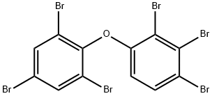 2,23,4,46Hexabromodiphenyl ether Structure