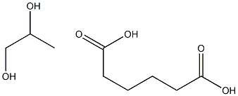 Hexanedioic acid, polymer with 1,2-propanediol Structure