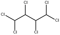 1,1,2,3,4,4-Hexachlorobutane Structure