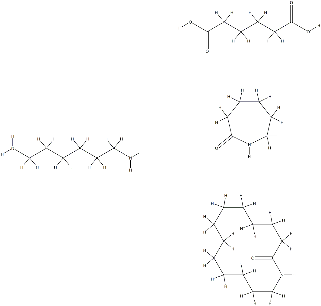 Hexanedioic acid, polymer with azacyclotridecan-2-one, hexahydro-2H-azepin-2-one and 1,6-hexanediamine|己二酸与氮杂环十三(烷)-2-酮、六氢-2H-吖庚因和1,6-己二胺的聚合物