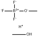 Boron trifluoride methanol complex Struktur