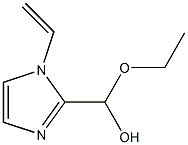 1H-Imidazole-2-methanol,1-ethenyl-alpha-ethoxy-(9CI) Structure