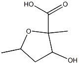 Hexonic acid, 2,5-anhydro-4,6-dideoxy-2-C-methyl- (9CI) Structure