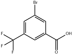 3-Bromo-5-(trifluoromethyl)benzoic acid Structure