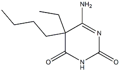 2,4(3H,5H)-Pyrimidinedione,6-amino-5-butyl-5-ethyl-(9CI)|