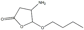 2(3H)-Furanone,4-amino-5-butoxydihydro-(9CI) Structure