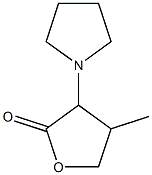 2(3H)-Furanone,dihydro-4-methyl-3-(1-pyrrolidinyl)-(9CI)|