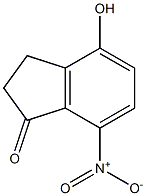 1H-Inden-1-one,2,3-dihydro-4-hydroxy-7-nitro-(9CI) Structure