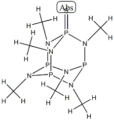 2,4,6,8,9,10-Hexamethyl-2,4,6,8,9,10-hexaaza-1,3,5,7-tetraphosphatricyclo[3.3.1.13,7]decane1-sulfide Structure