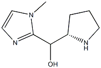 1H-Imidazole-2-methanol,1-methyl--alpha--(2S)-2-pyrrolidinyl-(9CI) Structure