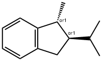 1H-Indene,2,3-dihydro-1-methyl-2-(1-methylethyl)-,(1R,2R)-rel-(9CI) Structure