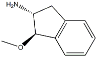 1H-Inden-2-amine,2,3-dihydro-1-methoxy-,(1R,2R)-rel-(9CI) Structure