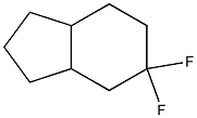 1H-Indene,5,5-difluorooctahydro-(9CI) Structure