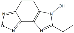 4H-Imidazo[4,5-e]-2,1,3-benzoxadiazole,7-ethyl-5,6-dihydro-6-hydroxy-(9CI)|