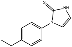 2H-Imidazole-2-thione,1-(4-ethylphenyl)-1,3-dihydro-(9CI) Structure