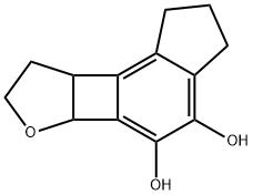 1H-Indeno[4,5:3,4]cyclobuta[1,2-b]furan-4,5-diol, 2,3,5b,7,8,8a-hexahydro- (9CI)|