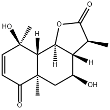 3aβ,5,5a,9,9aβ,9bα-Hexahydro-4β,9β-dihydroxy-3β,5aα,9α-trimethylnaphtho[1,2-b]furan-2,6(3H,4H)-dione|