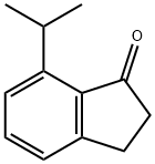 1H-Inden-1-one,2,3-dihydro-7-(1-methylethyl)-(9CI) Structure