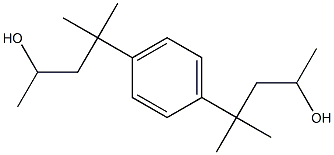 α,α',γ,γ,γ',γ'-Hexamethyl-1,4-benzenedi(1-propanol) Structure