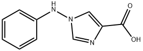 1H-Imidazole-4-carboxylicacid,1-(phenylamino)-(9CI) Structure