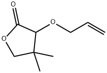2(3H)-Furanone,dihydro-4,4-dimethyl-3-(2-propenyloxy)-(9CI)|