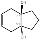 1H-Indene-3a,7a-diol, 2,3,4,7-tetrahydro-, (3aR,7aR)-rel- (9CI) Structure