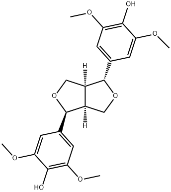 (3aα,6aα)-1α,4α-Bis(3,5-dimethoxy-4-hydroxyphenyl)tetrahydro-1H,3H-furo[3,4-c]furan|(-)-表丁香脂素