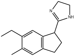 1H-Imidazole,2-(6-ethyl-2,3-dihydro-5-methyl-1H-inden-1-yl)-4,5-dihydro-(9CI)|
