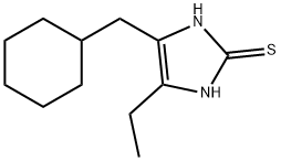 2H-Imidazole-2-thione,4-(cyclohexylmethyl)-5-ethyl-1,3-dihydro-(9CI)|