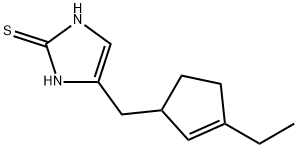 2H-Imidazole-2-thione,4-[(3-ethyl-2-cyclopenten-1-yl)methyl]-1,3-dihydro-(9CI)|